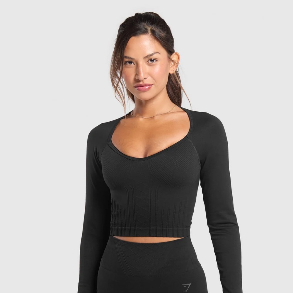 Gymshark corset seamless long sleeve